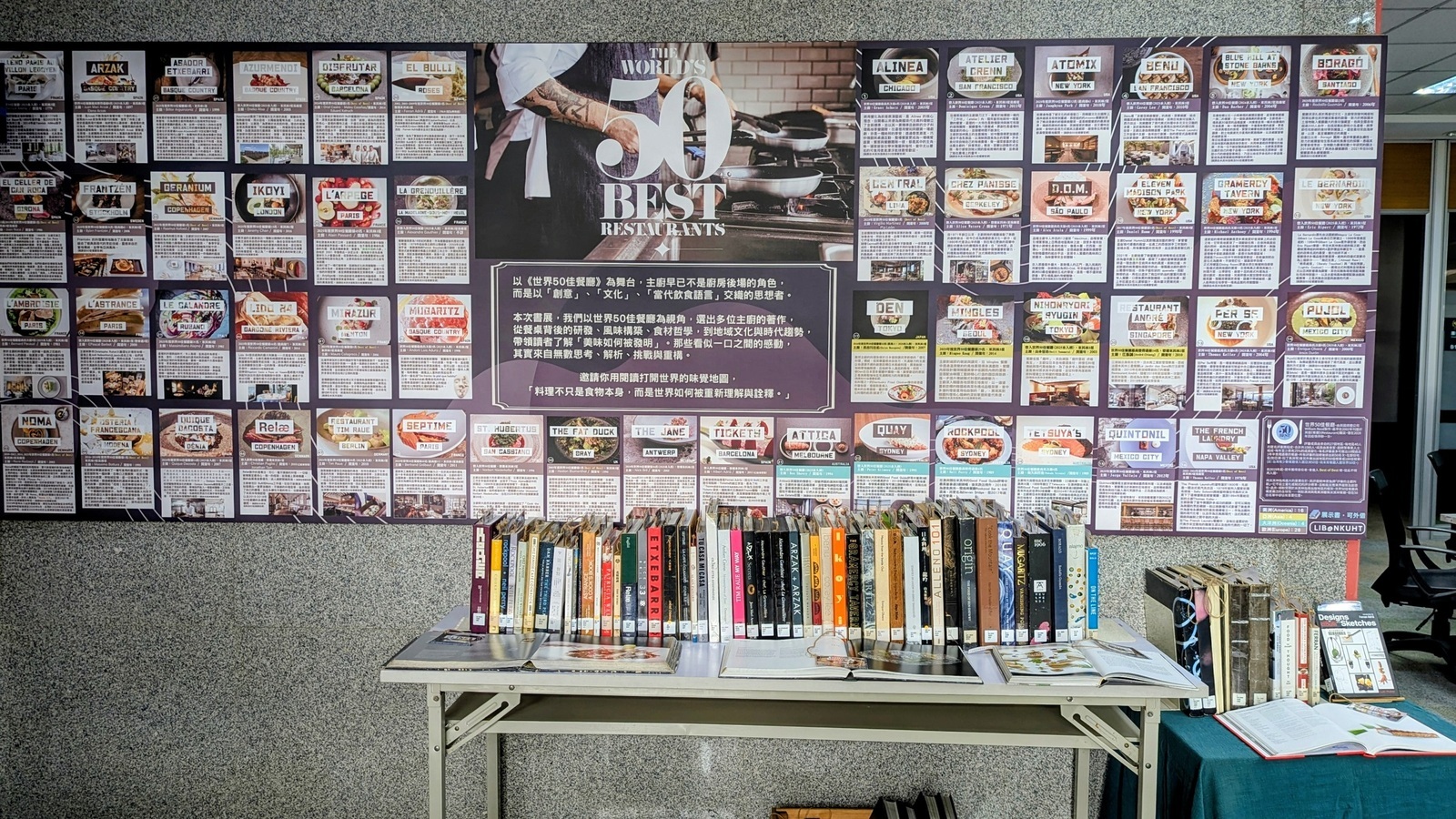 世界50佳餐廳書展圖片