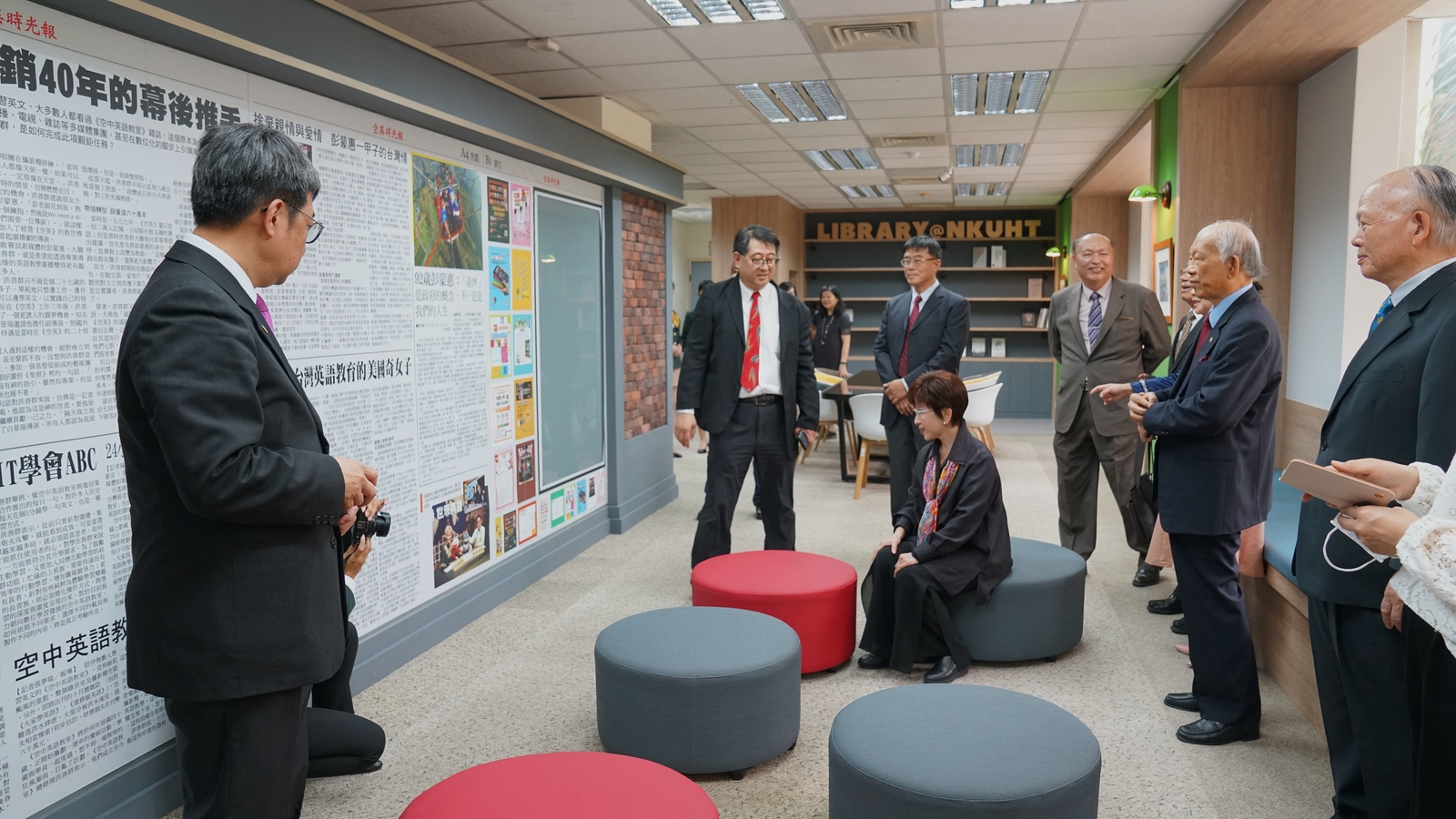 2020 3/18眾創空間啟用剪綵典禮圖片